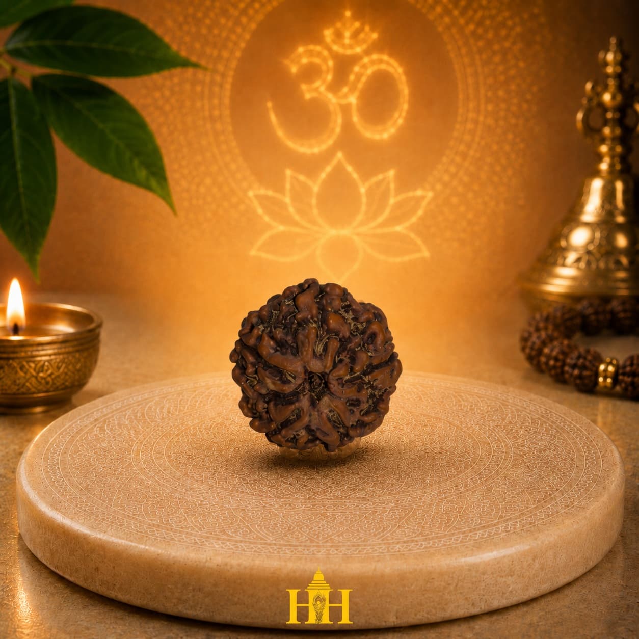 5 Mukhi Rudraksha Bead