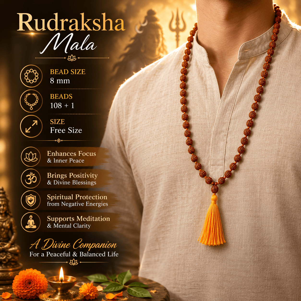 Rudraksha Mala