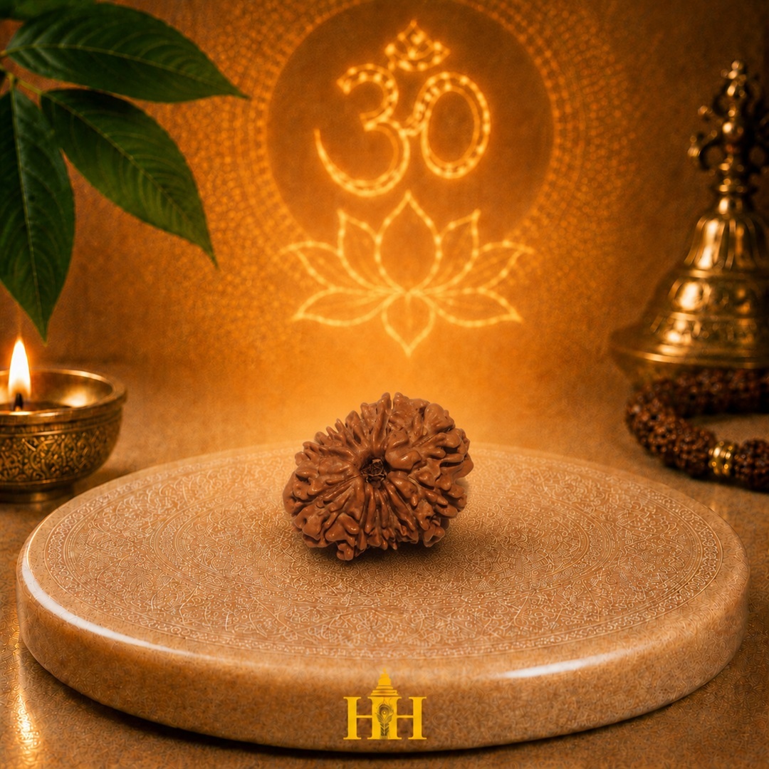 12 Mukhi Rudraksha Bead