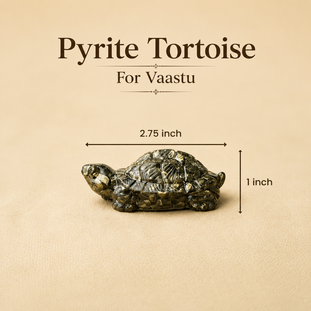 Pyrite Tortoise